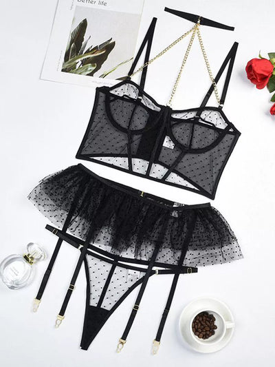 Josephine Lingerie Set Polka Dot
