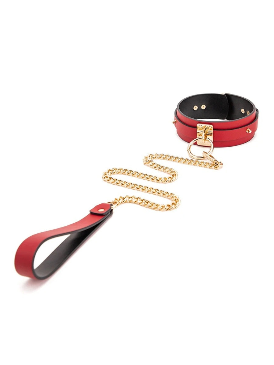 Aziza Red Collar